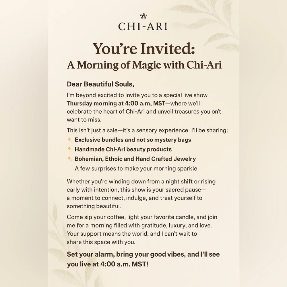 Chi-Ari Invitation Card All Things Handmade